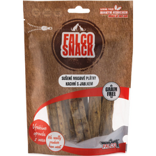 Falco sušené mäsové plátky kačacie s jablkom 100g